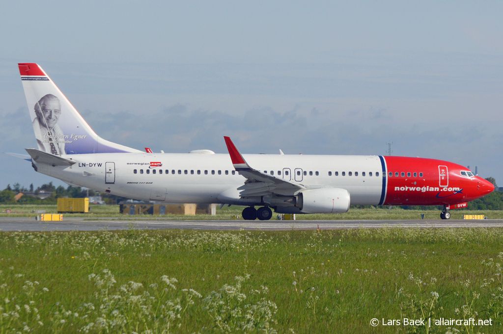 LN-DYW · Boeing 737-8JP(WL) · (CPH / EKCH)