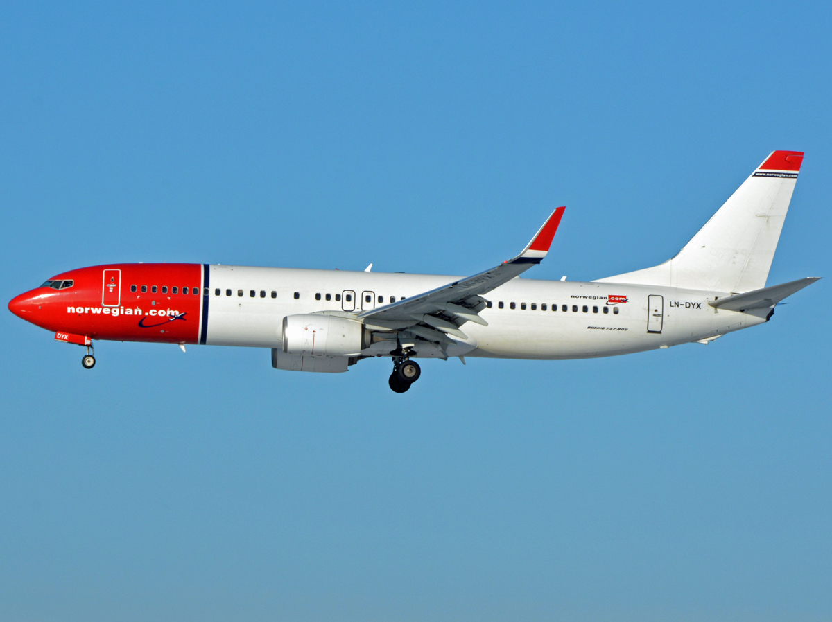 LN-DYX · Boeing 737-8JP(WL) · (CPH / EKCH)