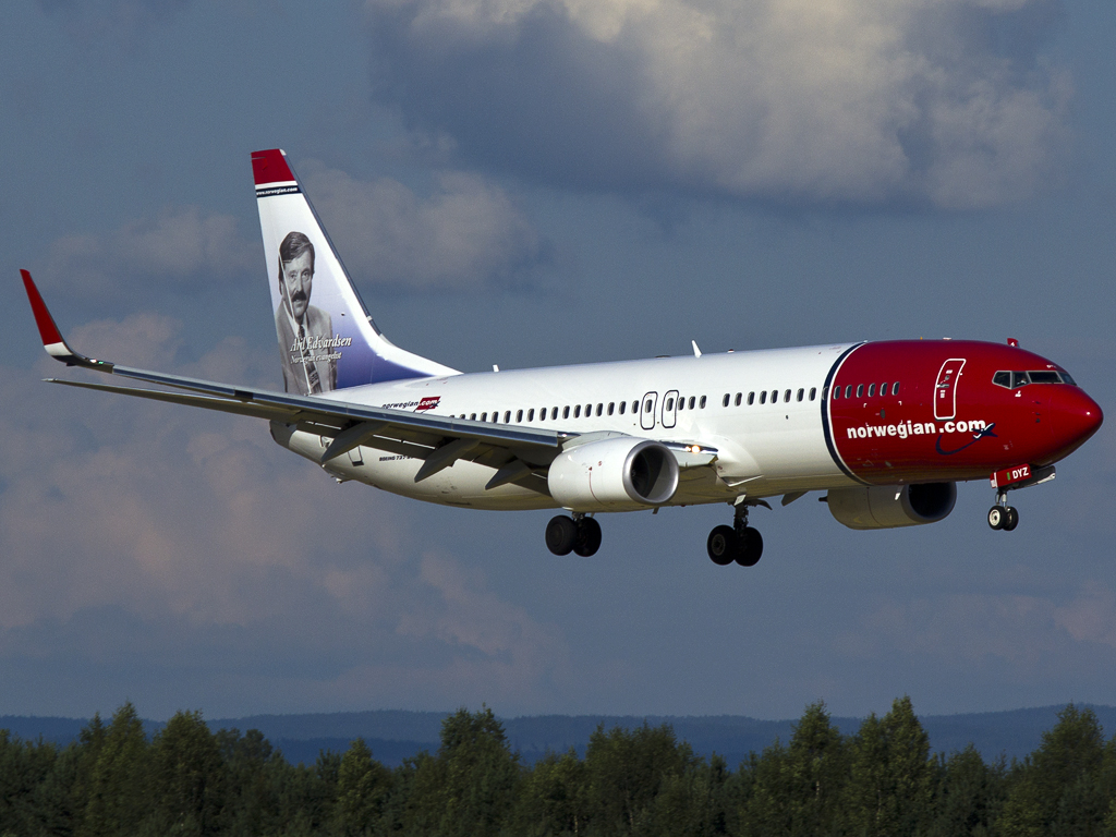 LN-DYZ (39013) 2012 Boeing 737-8JP WL