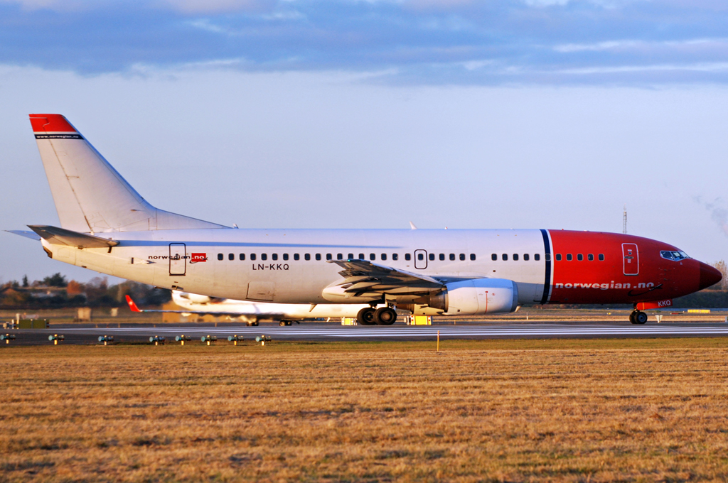 LN-KKQ · Boeing 737-36Q · (CPH / EKCH)