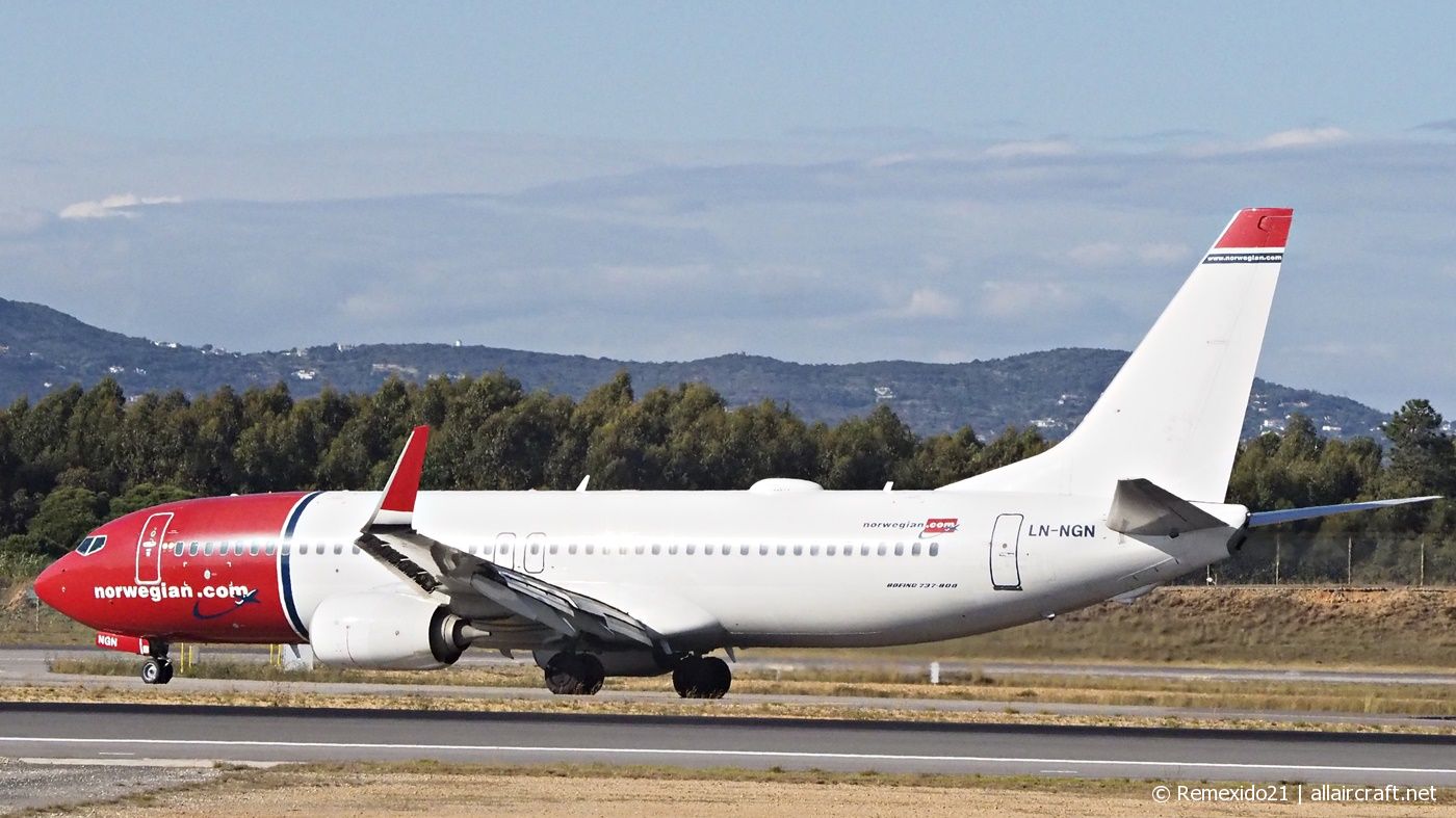 LN-NGN · Boeing 737-8JP(WL) · (FAO / LPFR)