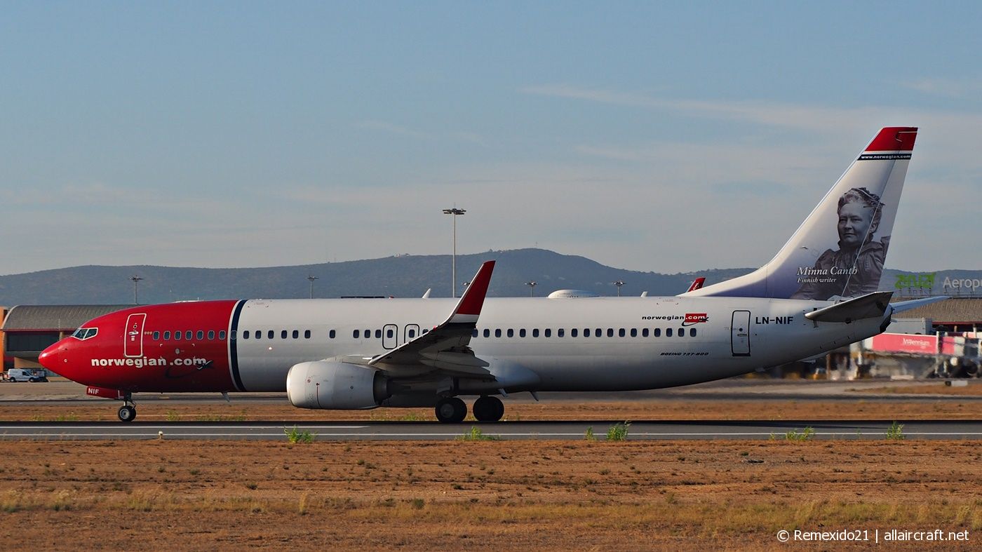 LN-NIF (39434) 2013 Boeing 737-8JP WL