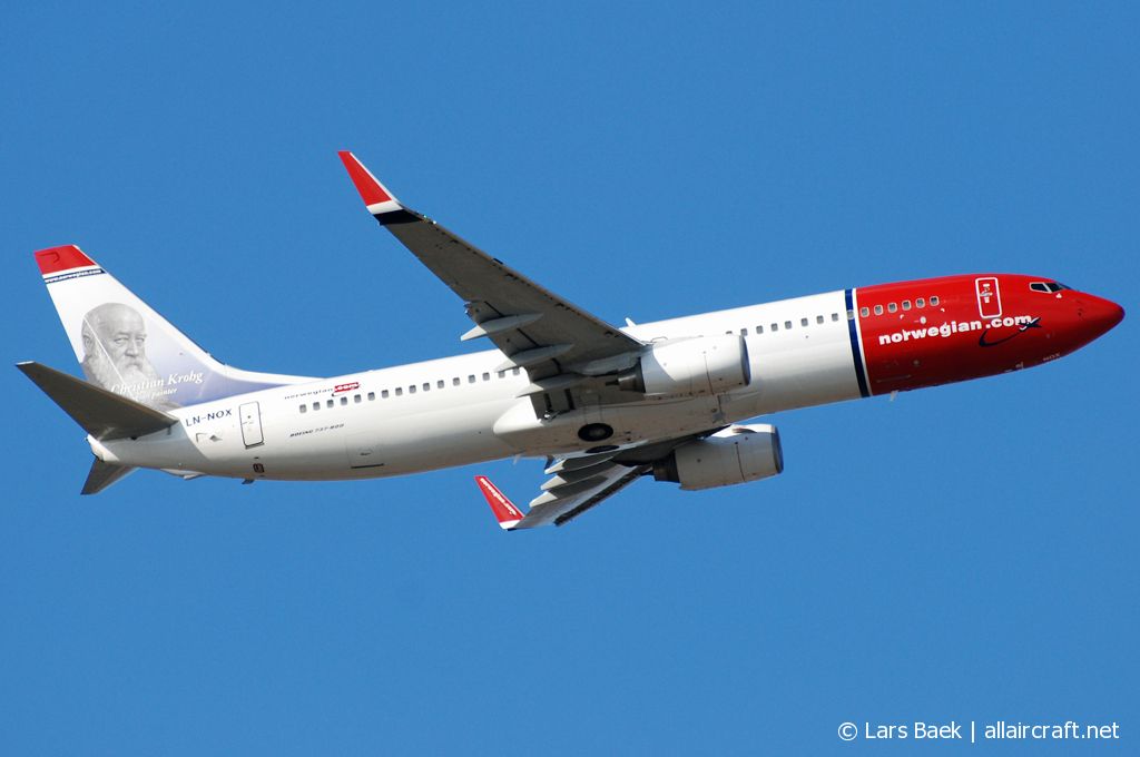 LN-NOX · Boeing 737-8JP(WL) · (CPH / EKCH)