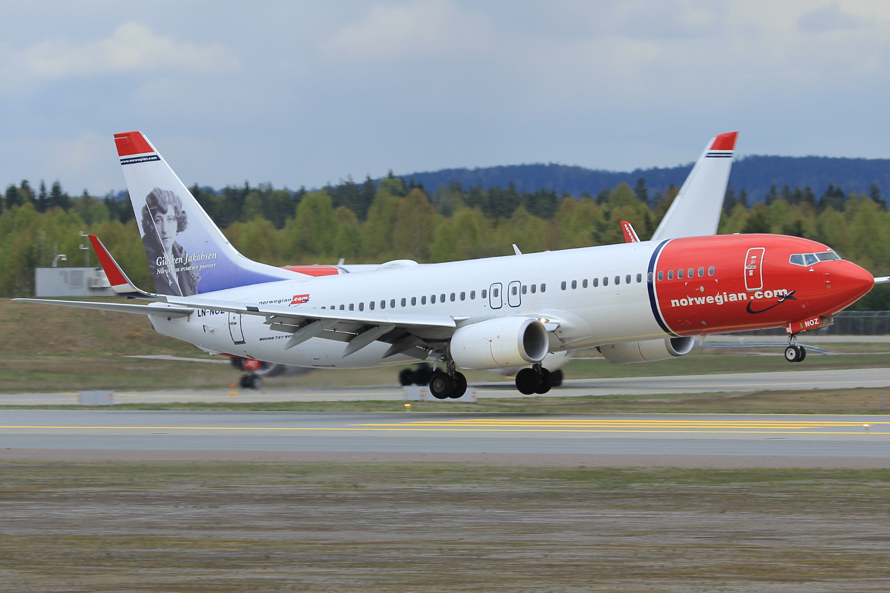 LN-NOZ · Boeing 737-8JP(WL) · (OSL / ENGM)