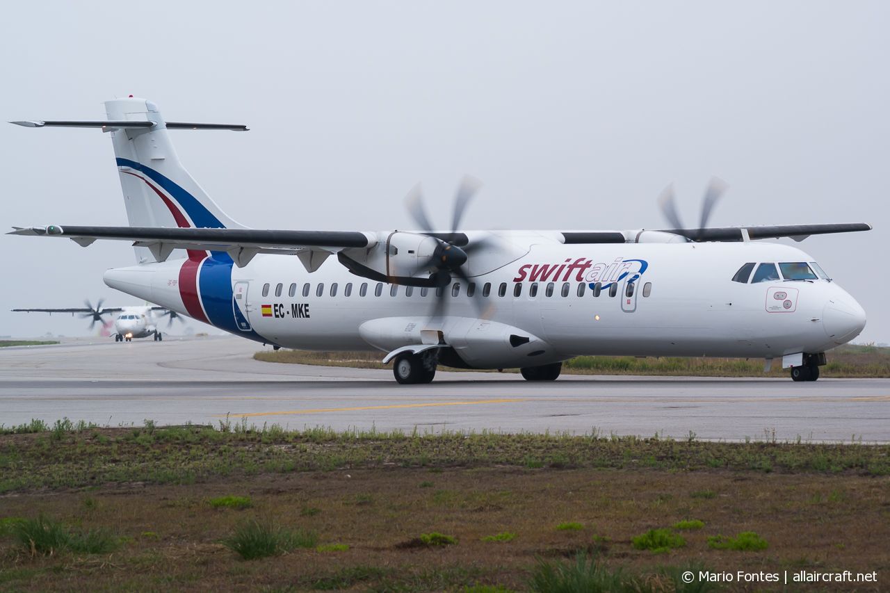 EC-MKE · ATR-72-500 · (OPO / LPPR)
