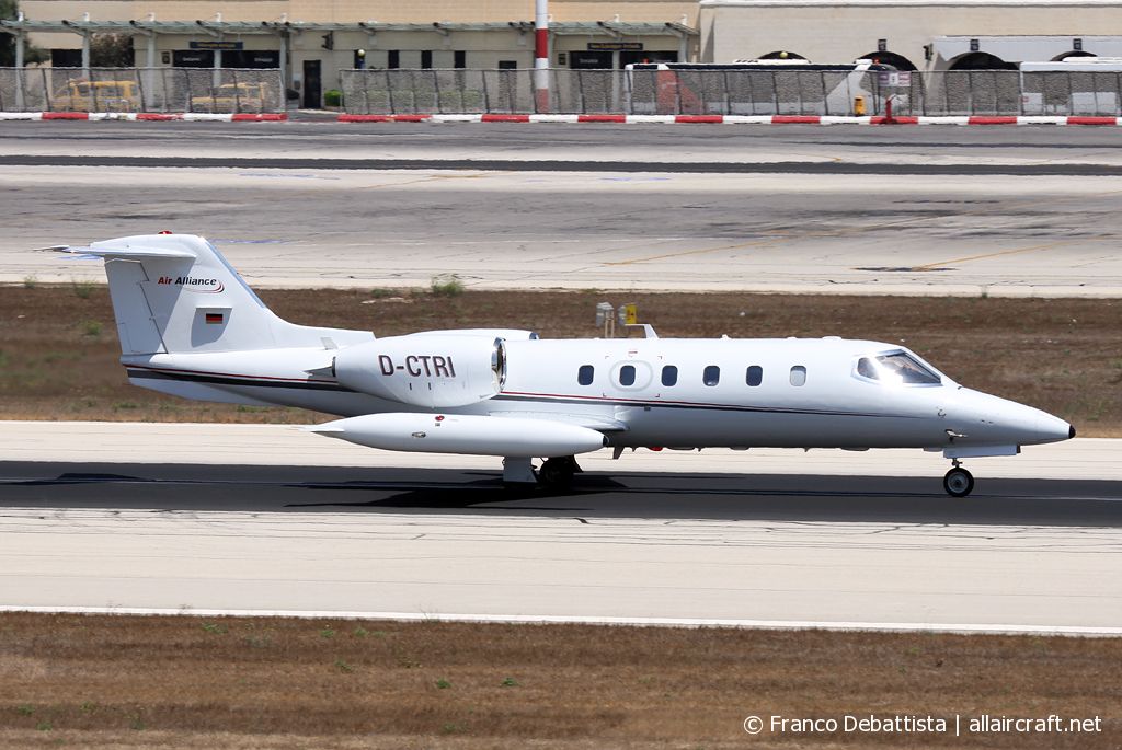 D-CTRI · Bombardier Learjet 35A · (MLA / LMML)