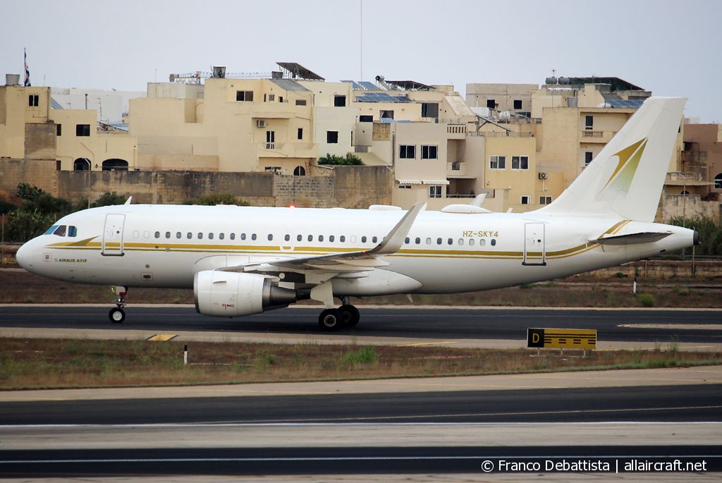 HZ-SKY4 (6727) 2015 Airbus A319-100 ACJ