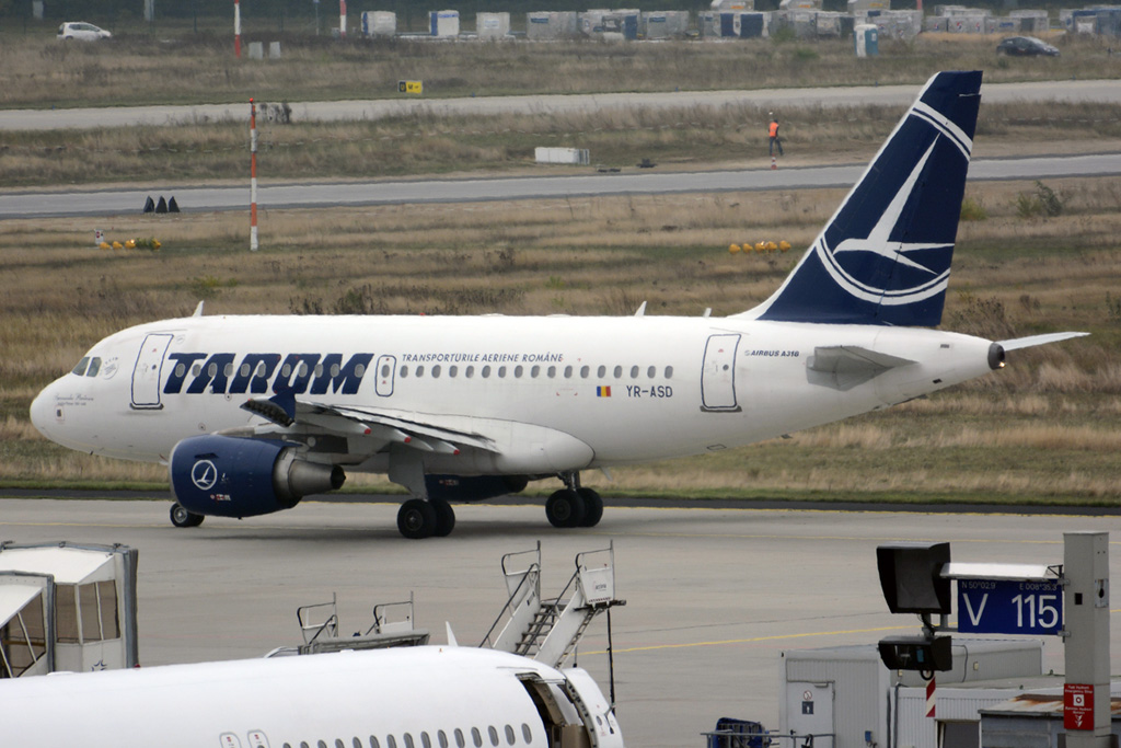 YR-ASD, (cn 3225), Airbus A318-111