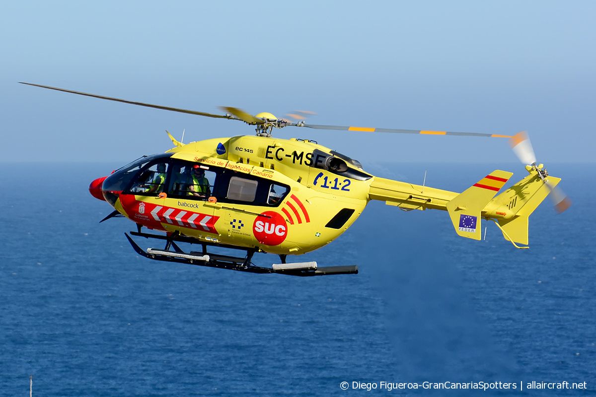 EC-MSE · Eurocopter EC145 · (LPA / GCLP)