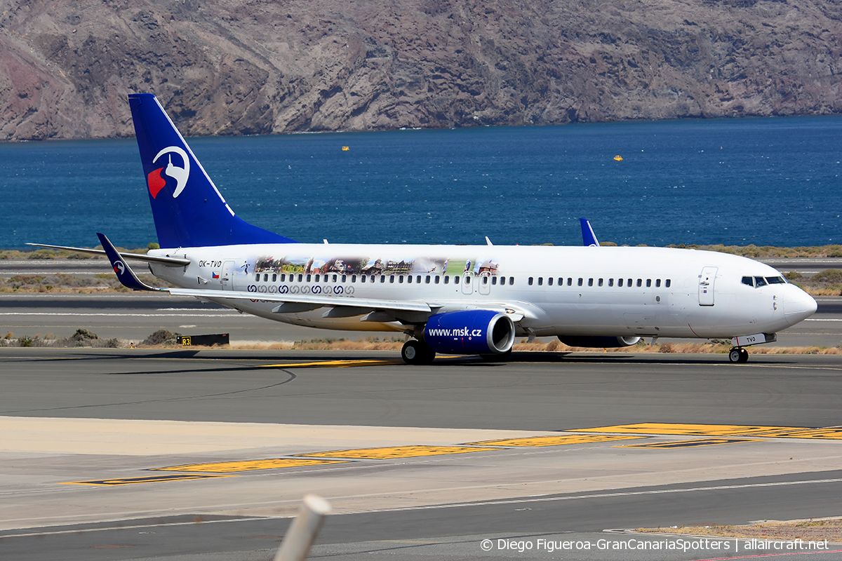 OK-TVO · Boeing 737-8CX(WL) · (LPA / GCLP)