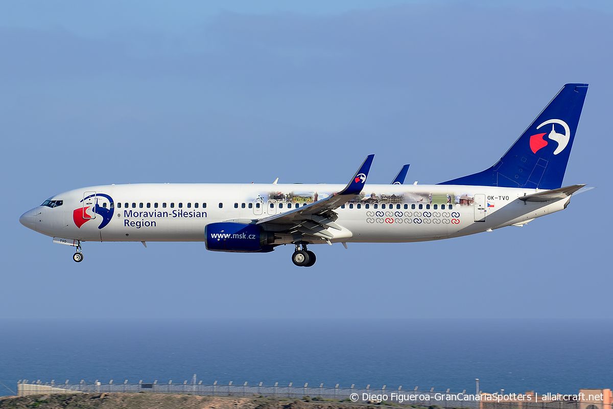 OK-TVO · Boeing 737-8CX(WL) · (LPA / GCLP)