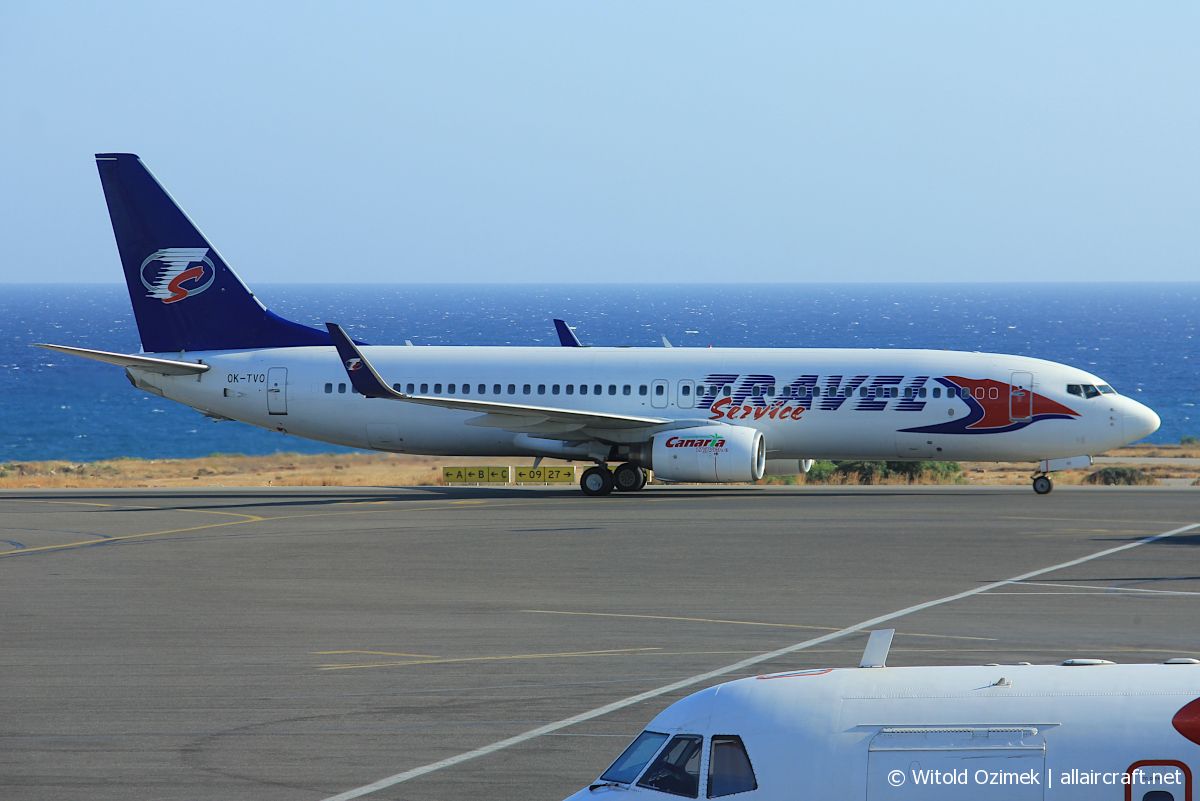 OK-TVO · Boeing 737-8CX(WL) · (HER / LGIR)