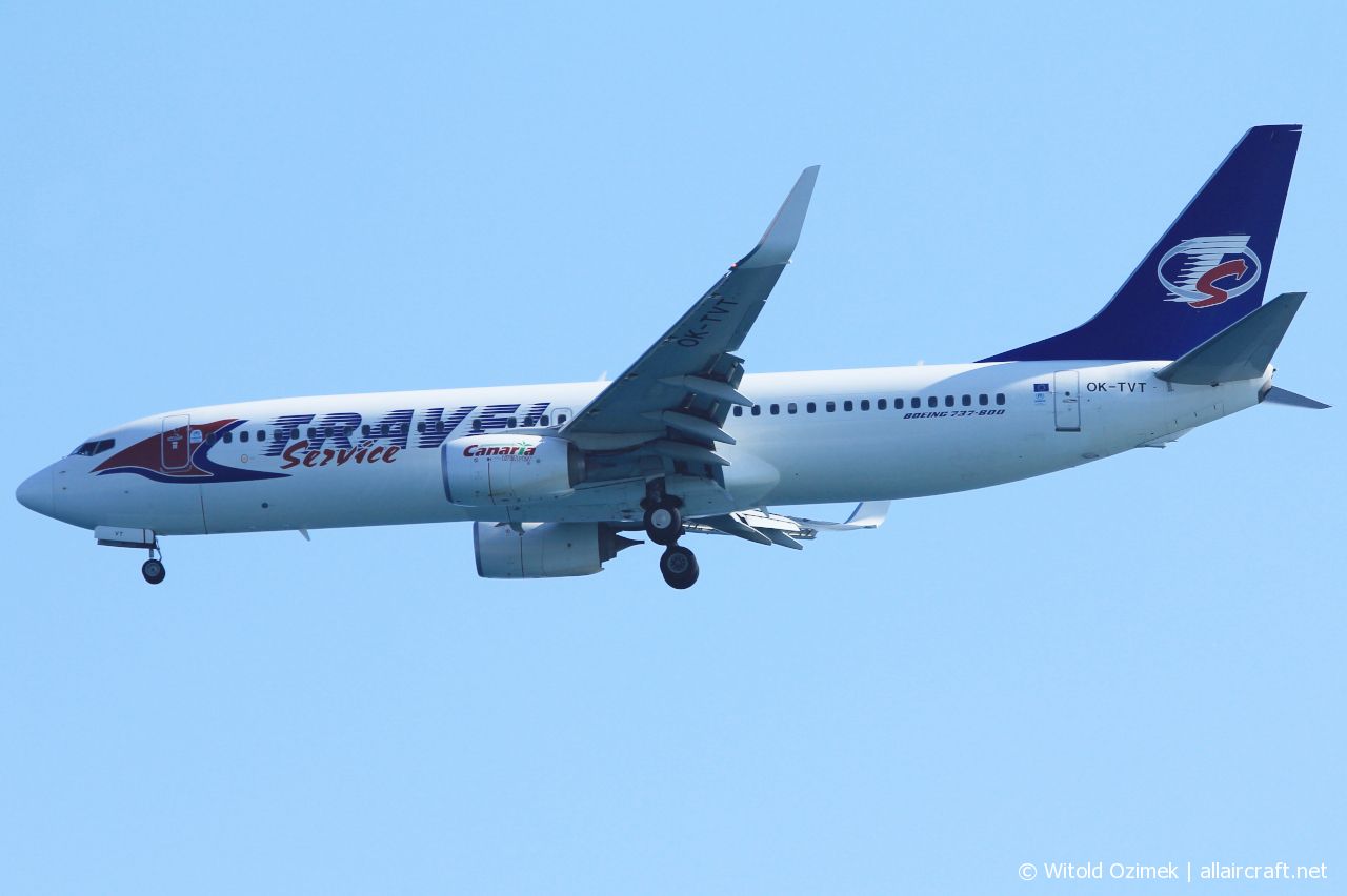 OK-TVT (39394) 2012 Boeing 737-86NWL