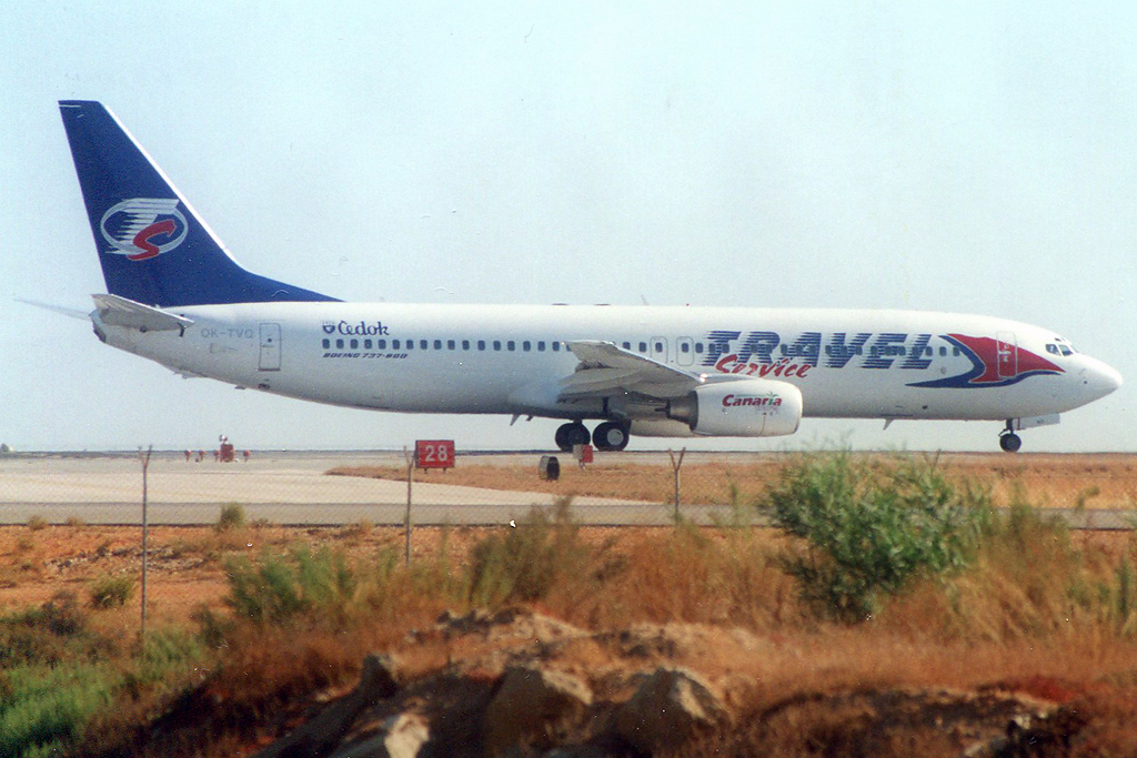 OK-TVQ (28618) 2000 Boeing 737-86N