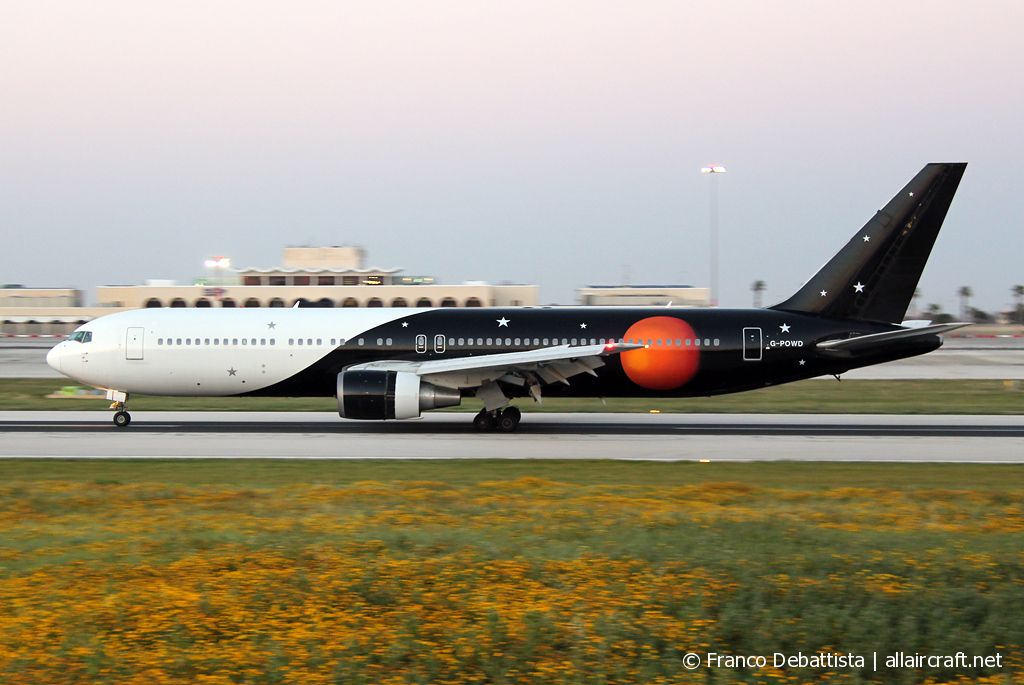 G-POWD · Boeing 767-36N(ER) · (MLA / LMML)