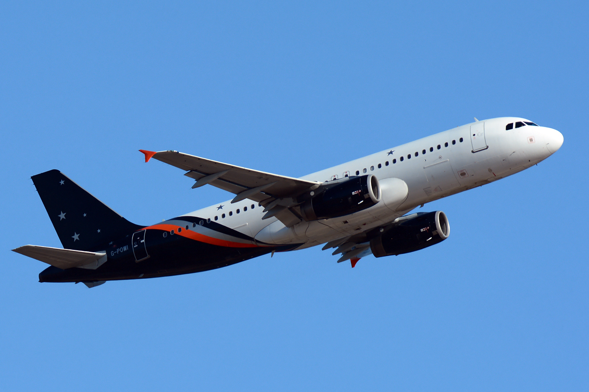 G-POWI · Airbus A320-233 · (LPA / GCLP)