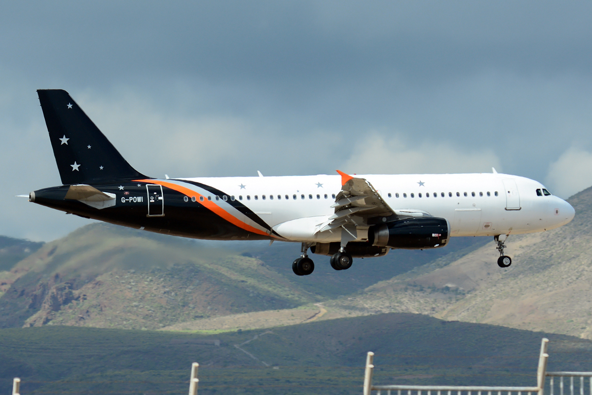 G-POWI · Airbus A320-233 · (LPA / GCLP)