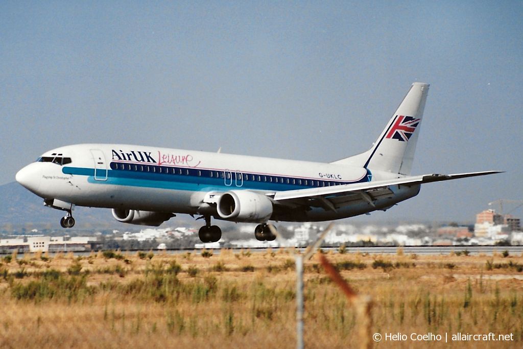 G-UKLC · Boeing 737-42C · (FAO / LPFR)
