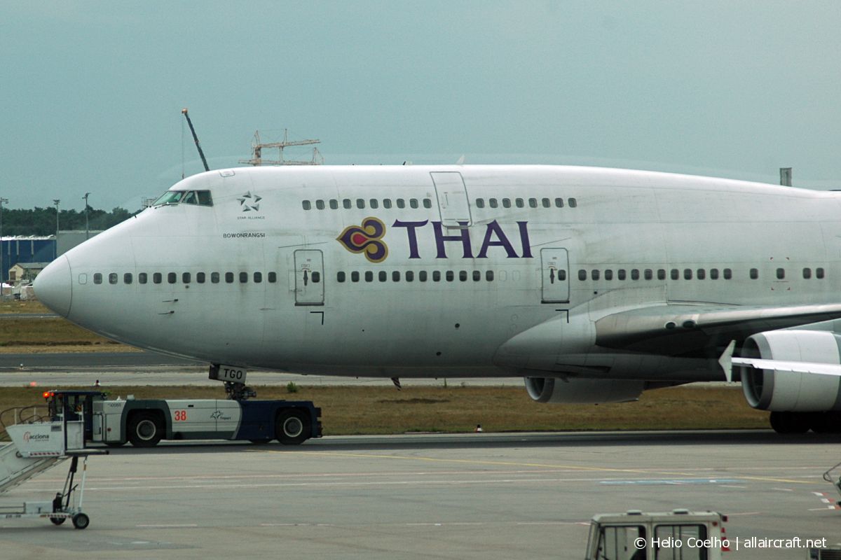 HS-TGO · Boeing 747-4D7 · (FRA / EDDF)