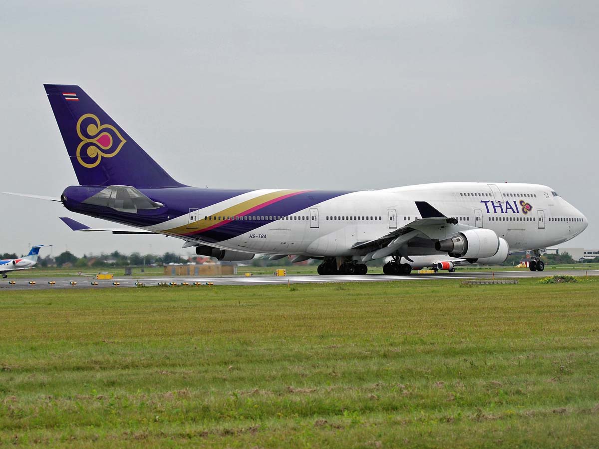 HS-TGA · Boeing 747-4D7 · (CPH / EKCH)