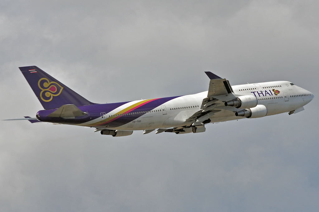 HS-TGB · Boeing 747-4D7 · (CPH / EKCH)