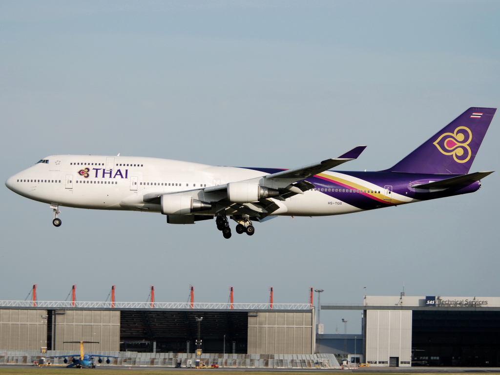 HS-TGB · Boeing 747-4D7 · (CPH / EKCH)