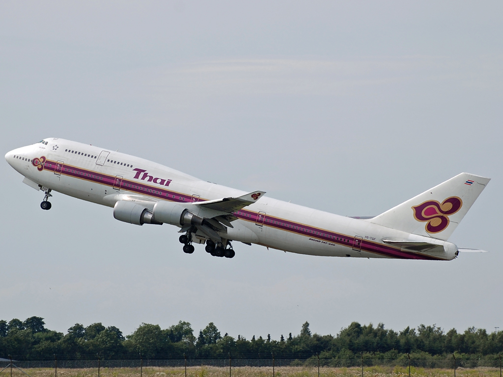 HS-TGF · Boeing 747-4D7 · (CPH / EKCH)