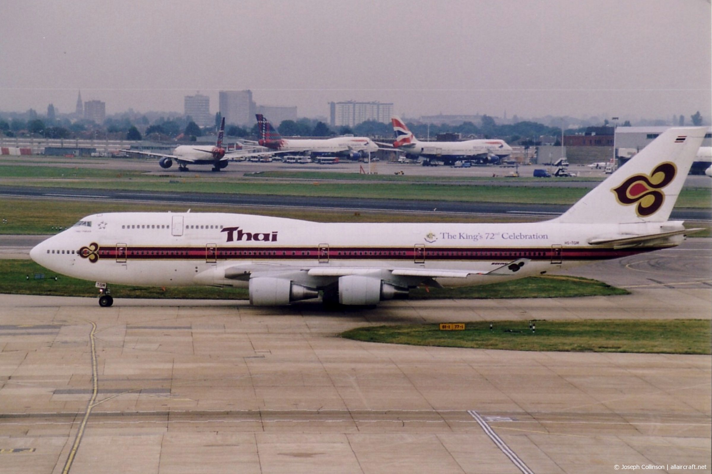 HS-TGM (27093) 1992 Boeing 747-4D7