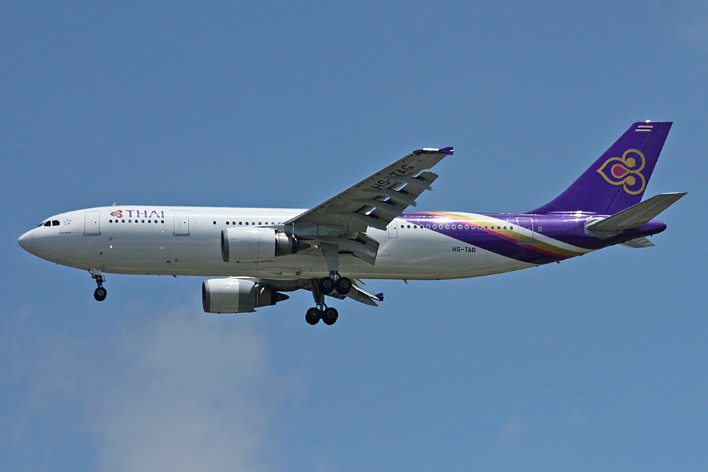 HS-TAG, (cn 464), Airbus A300B4-605R