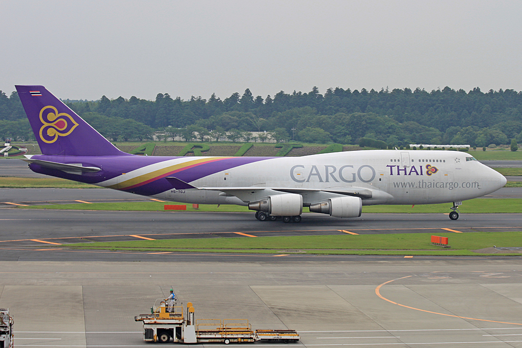 HS-TGJ · Boeing 747-4D7 · (NRT / RJAA)