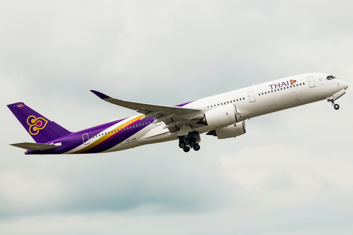 HS-THF · Airbus A350-941 · (SIN / WSSS)