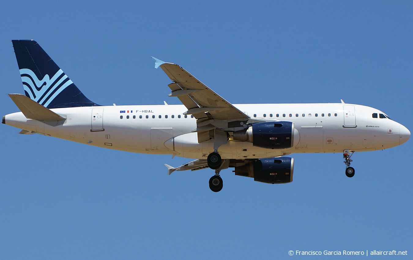 F-HBAL (cn 2870) Airbus A319-111