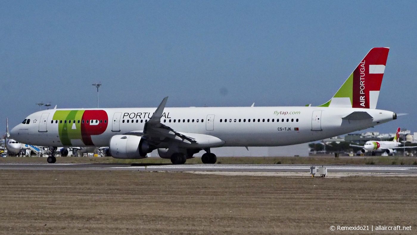 CS-TJK · Airbus A321-251N · (LIS / LPPT)