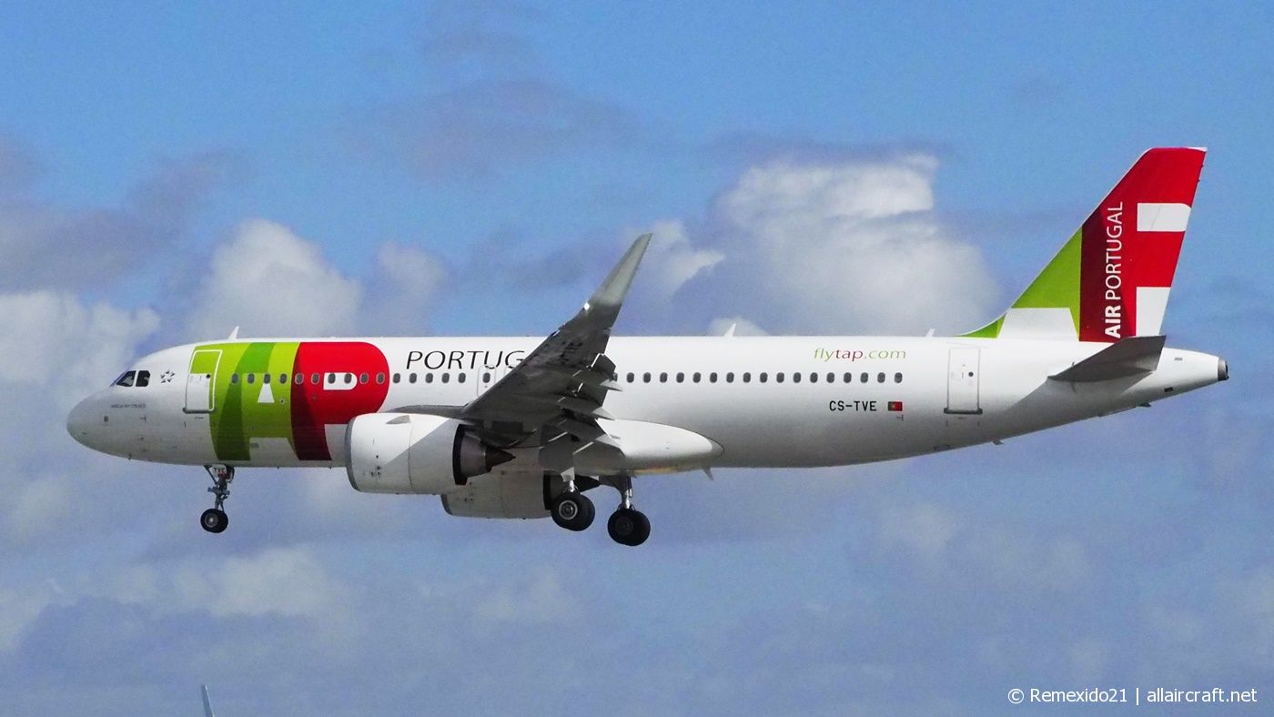 CS-TVE · Airbus A320-251N · (LIS / LPPT)