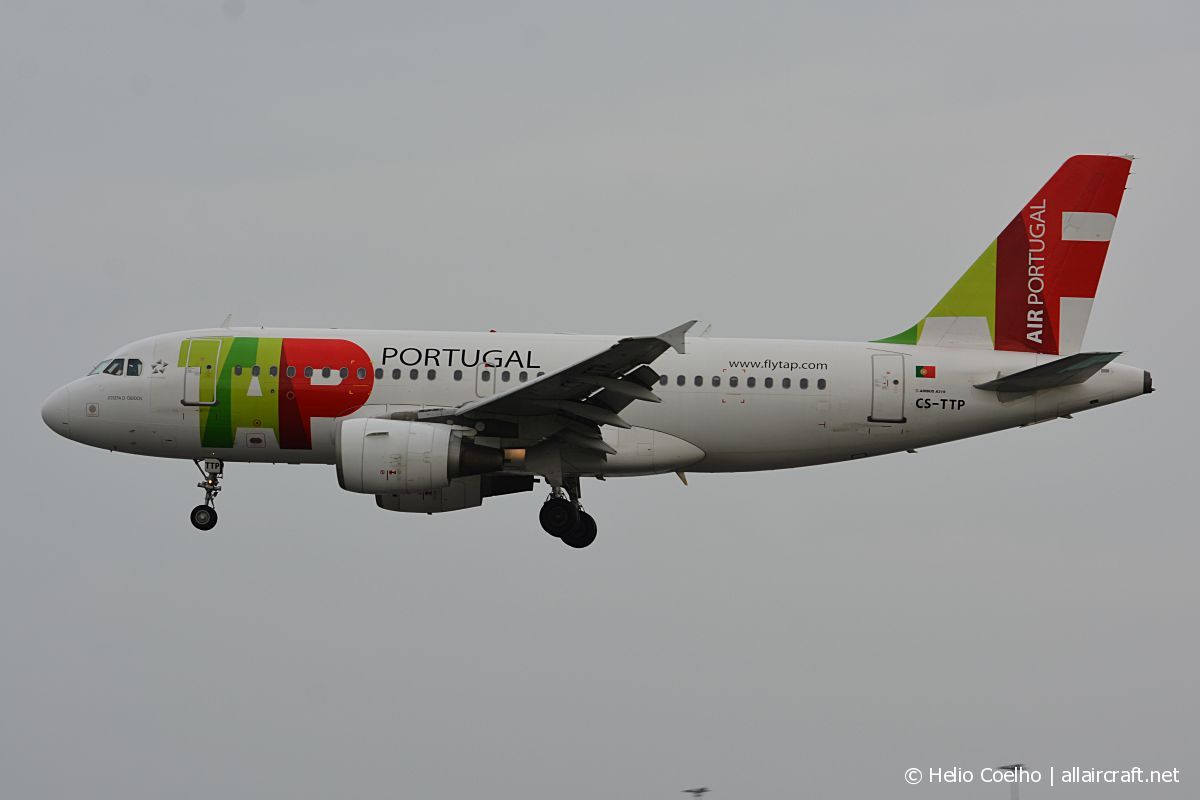 CS-TTP · Airbus A319-111 · (LIS / LPPT)