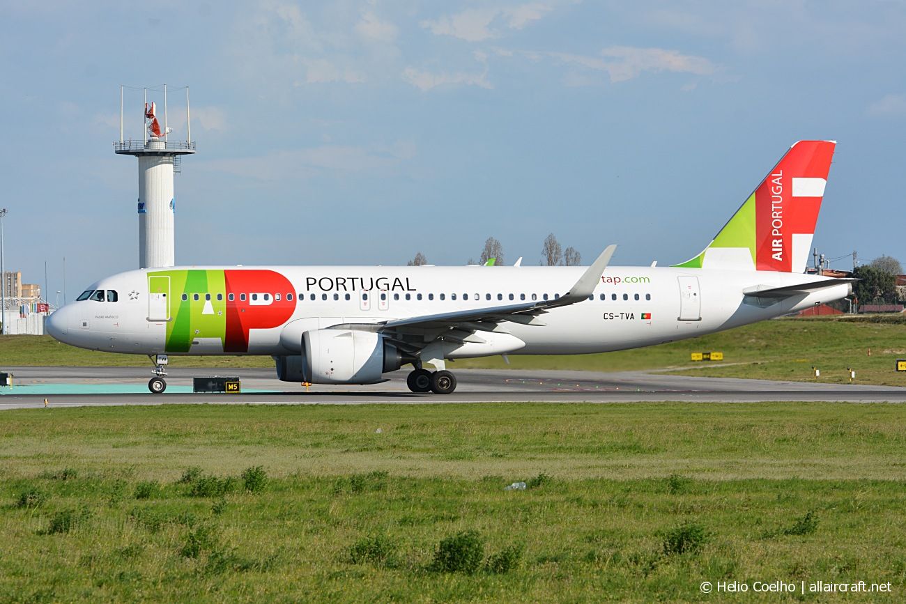 CS-TVA · Airbus A320-251N · (LIS / LPPT)