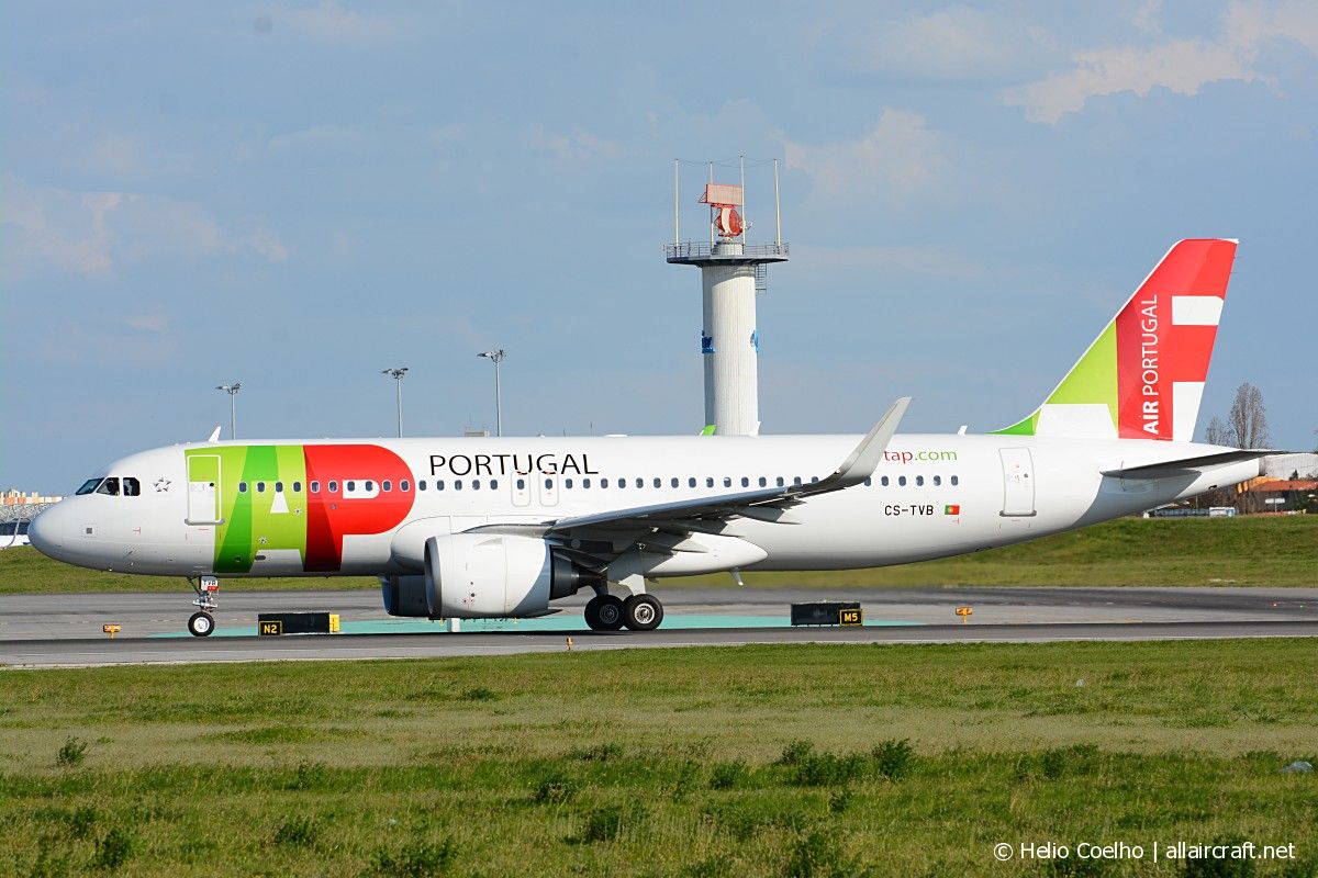 CS-TVB · Airbus A320-251N · (LIS / LPPT)