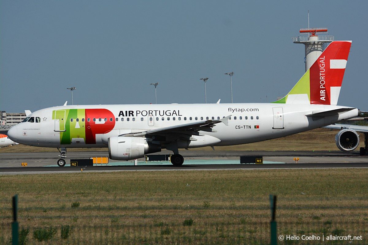 CS-TTN · Airbus A319-111 · (LIS / LPPT)