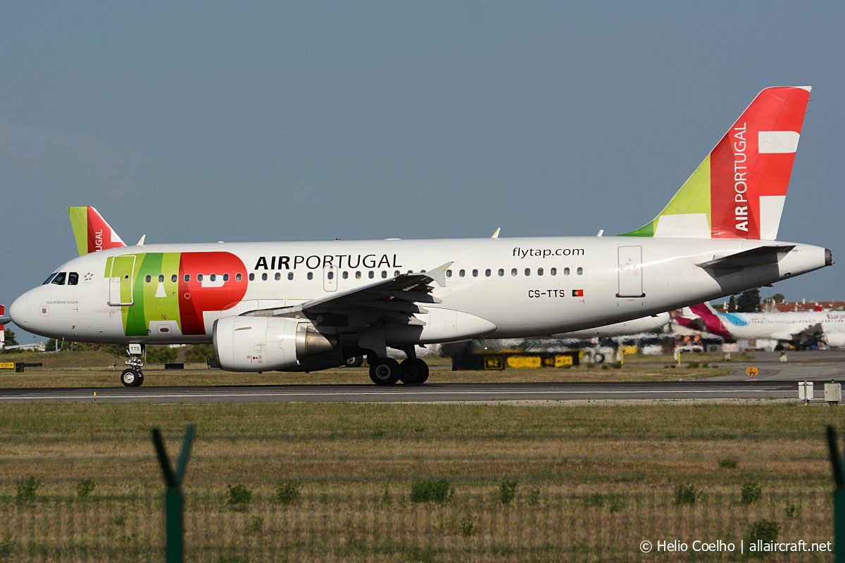 CS-TTS · Airbus A319-112 · (LIS / LPPT)