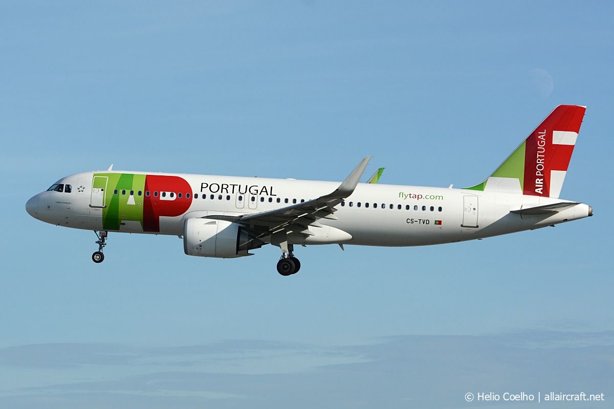 CS-TVD · Airbus A320-251N · (LIS / LPPT)