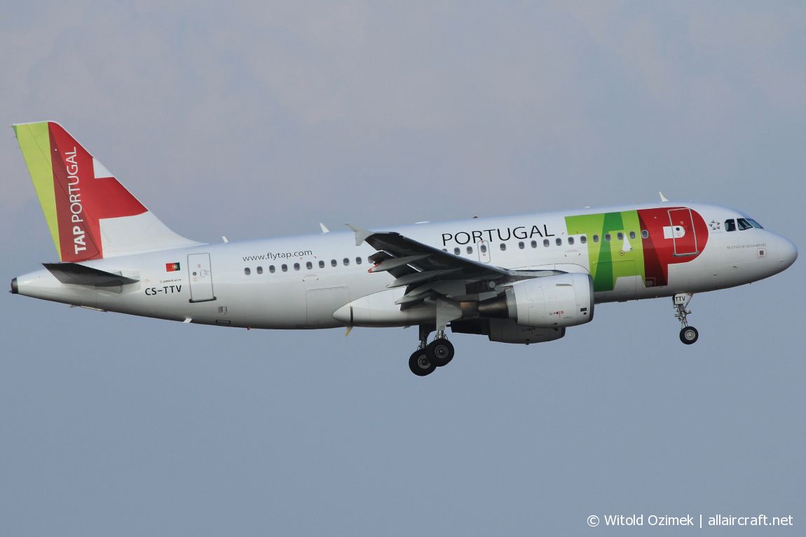 CS-TTV · Airbus A319-112 · (FCO / LIRF)