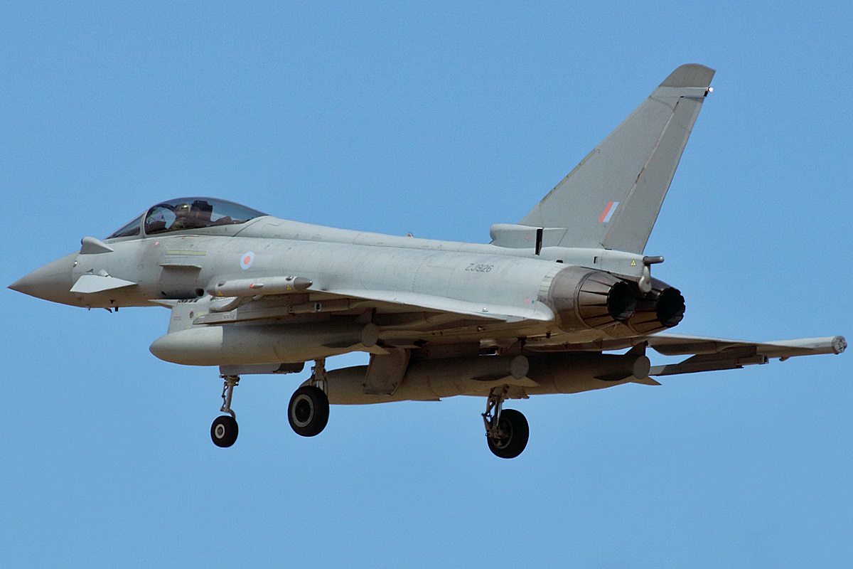 ZJ926 · Eurofighter EF-2000 Typhoon FGR4 · (LPA / GCLP)