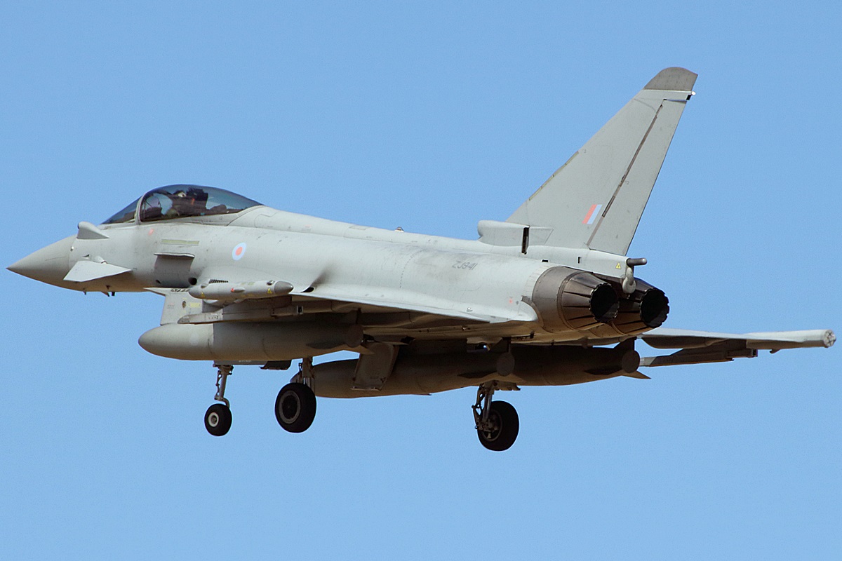 ZJ941 · Eurofighter EF-2000 Typhoon FGR4 · (LPA / GCLP)