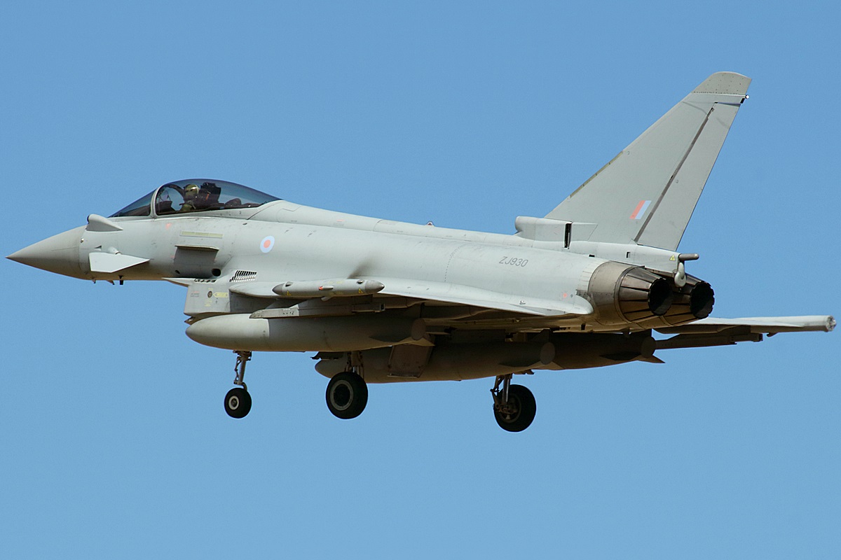 ZJ930 · Eurofighter EF-2000 Typhoon FGR4 · (LPA / GCLP)