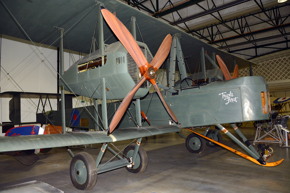 F8614, (cn VAFA02), Vickers FB-27A Vimy (replica)