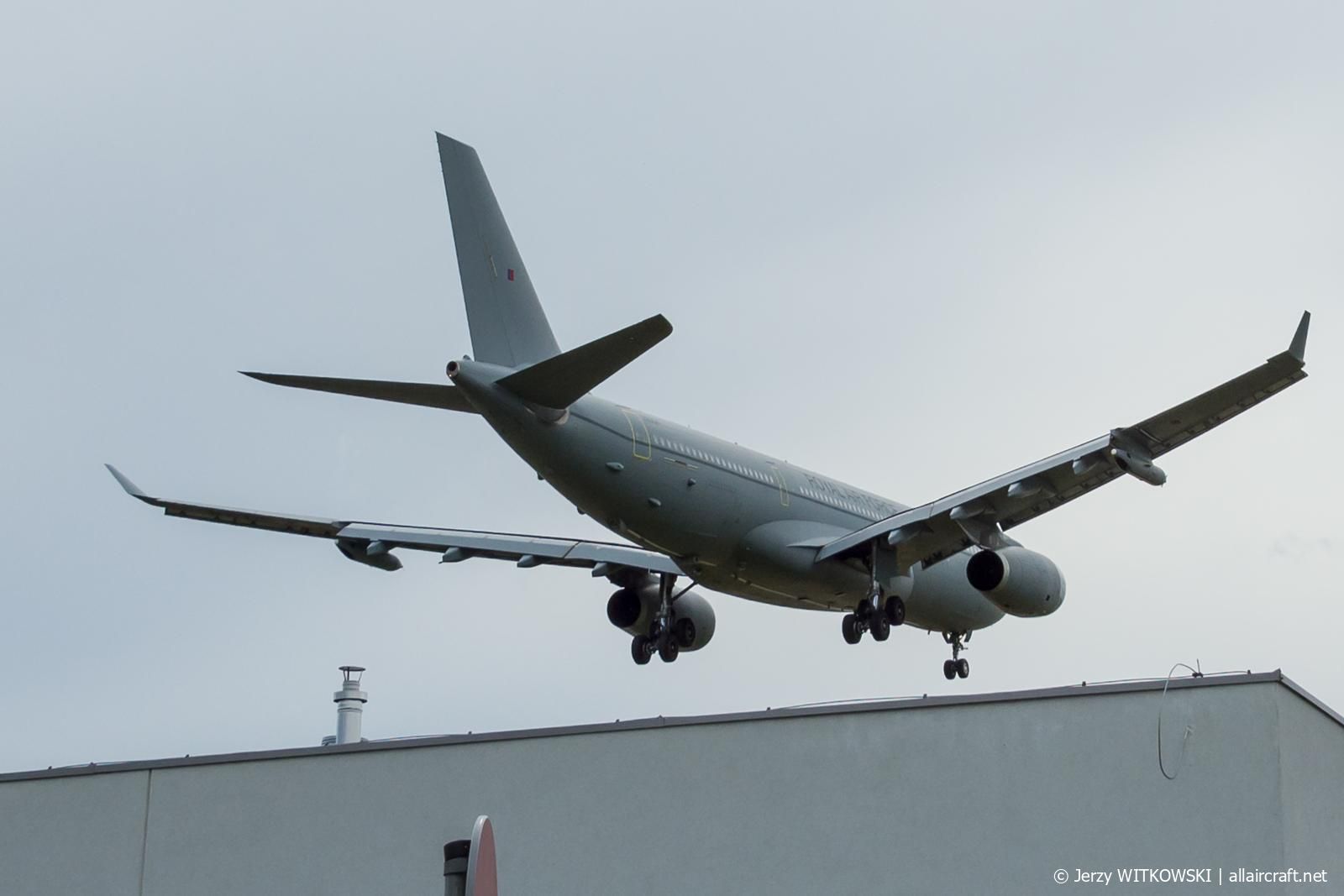 ZZ334 · Airbus KC3 Voyager · (RZE / EPRZ)