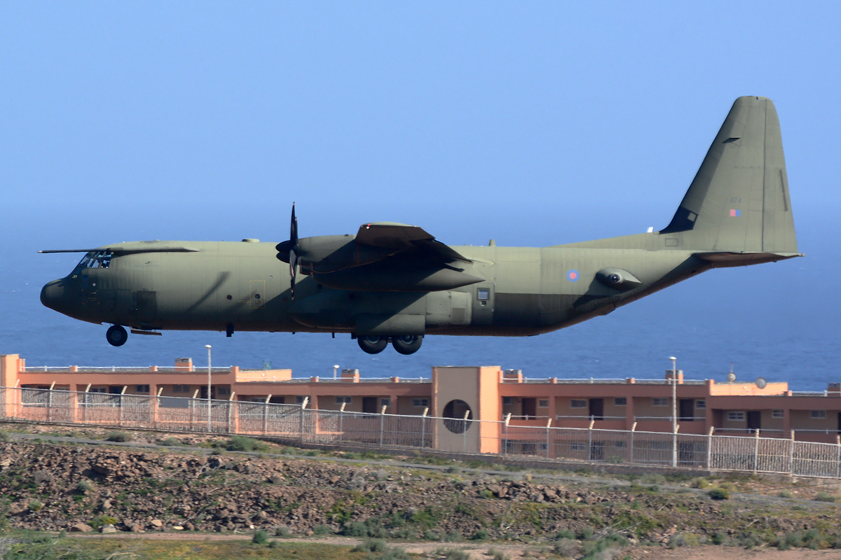 ZH874 · Lockheed Martin C-130J-30 Hercules C4 · (LPA / GCLP)