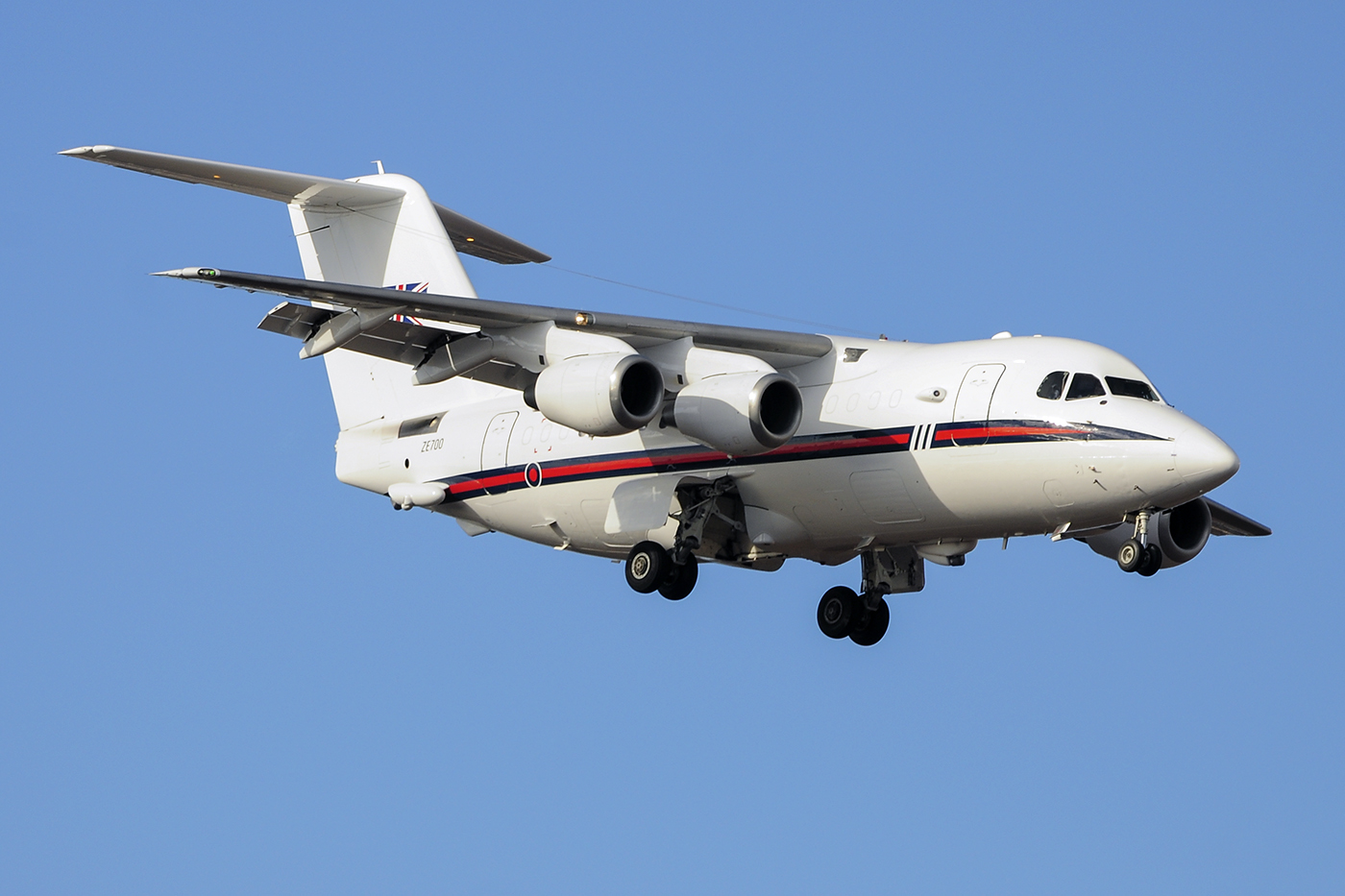 ZE700 (E1021) 1984 British Aerospace BAe-146 CC2