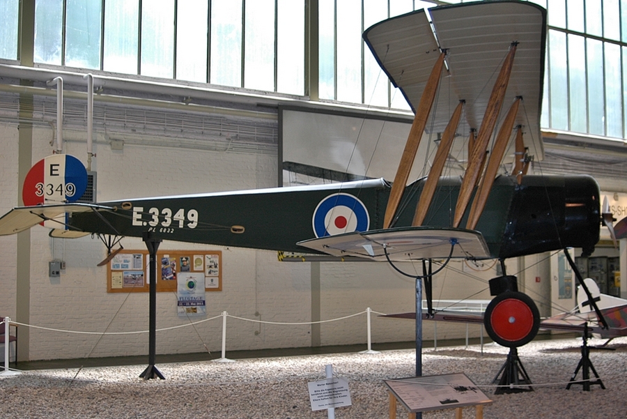E3349 · Avro 504K Replica · (GWW / EDUG)
