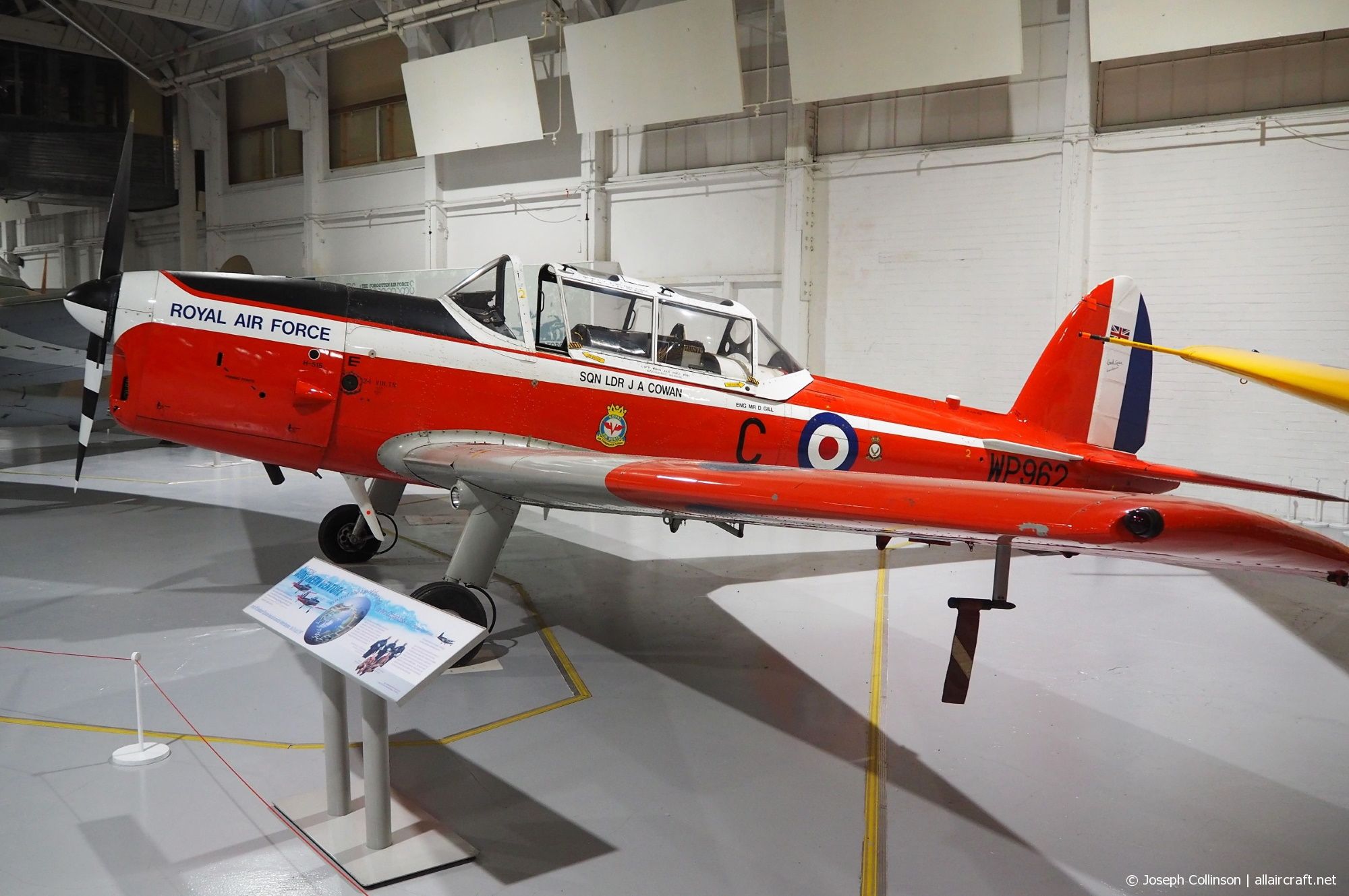 WP962 · De Havilland  DHC-1 Chipmunk T.10 · (HEN)